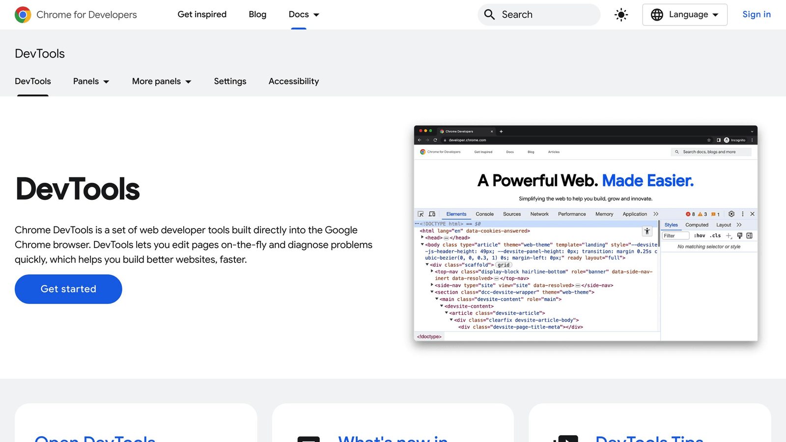 Chrome DevTools