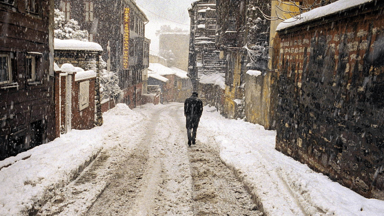 A scene from the movie Distant