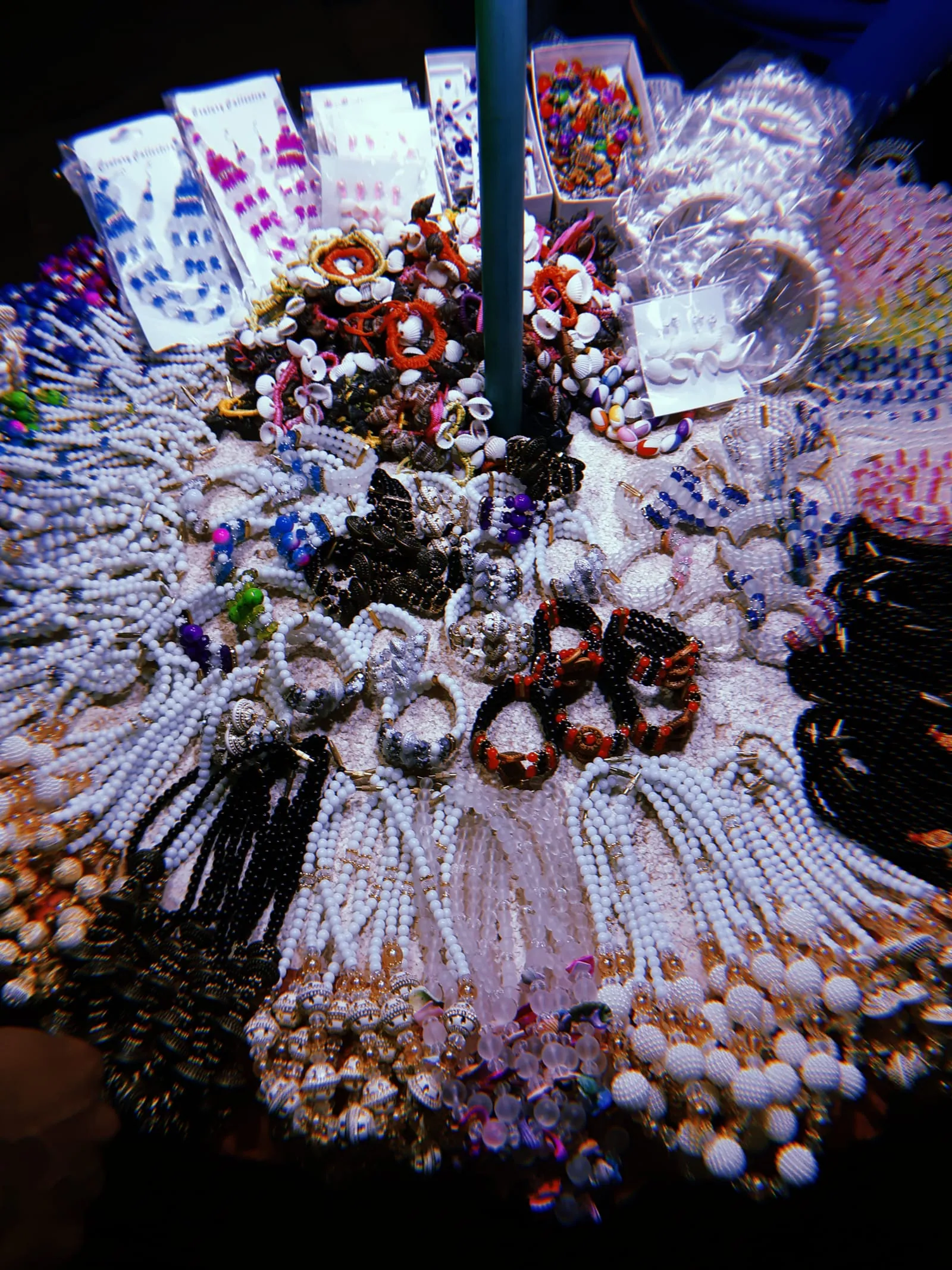 Cosmetics stalls
