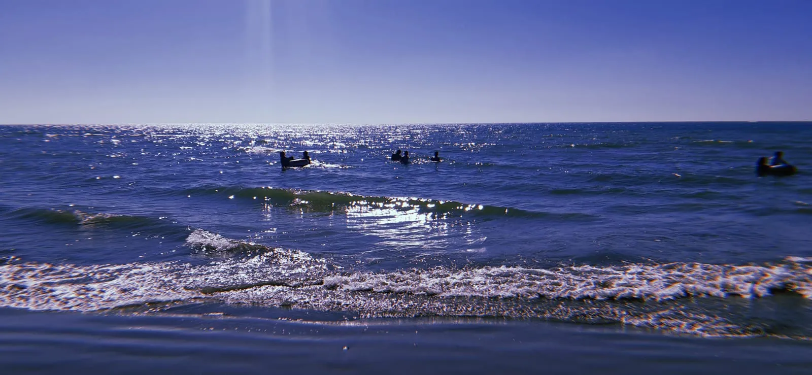 Waves coming