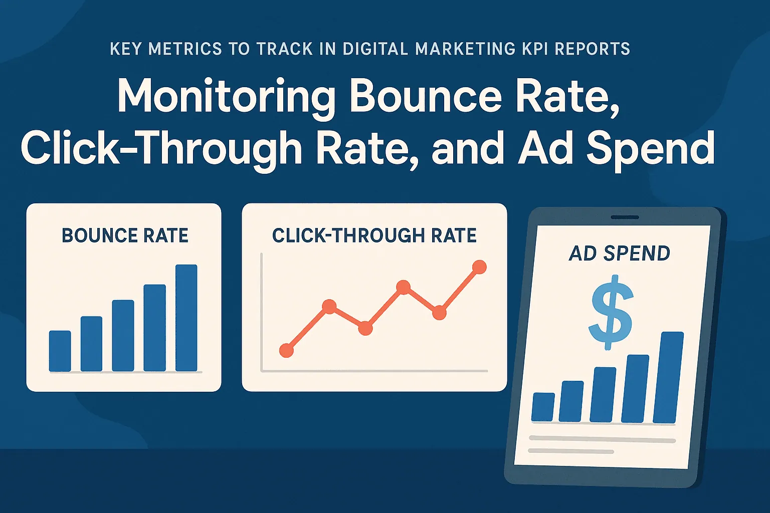 Bounce Rate, Click-Through Rate, and Ad Spend