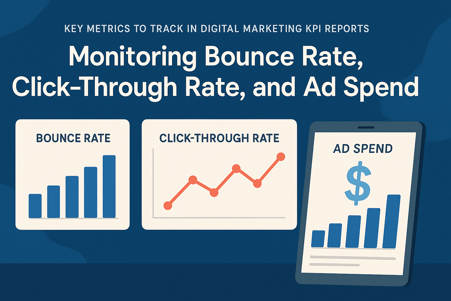 Bounce Rate, Click-Through Rate, and Ad Spend