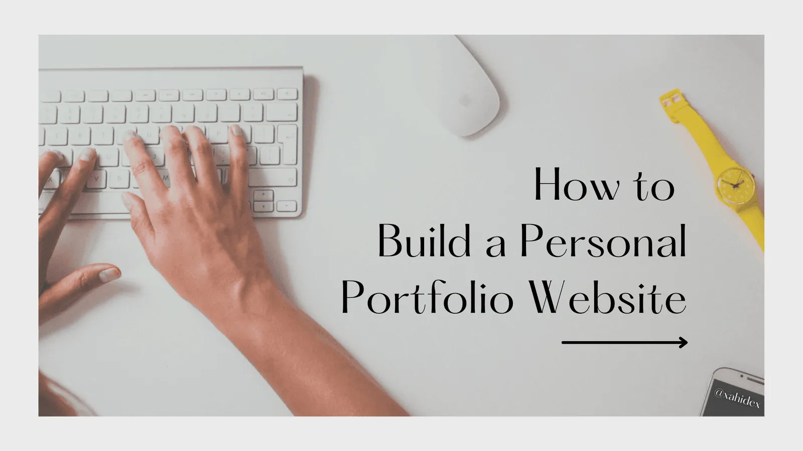 Personal Portfolio Website in 2025
