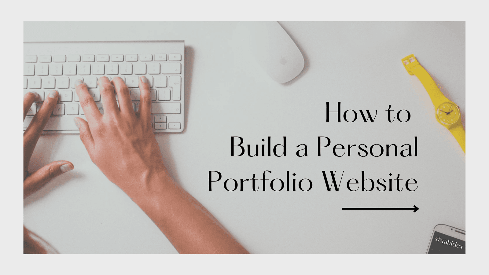 Personal Portfolio Website in 2025