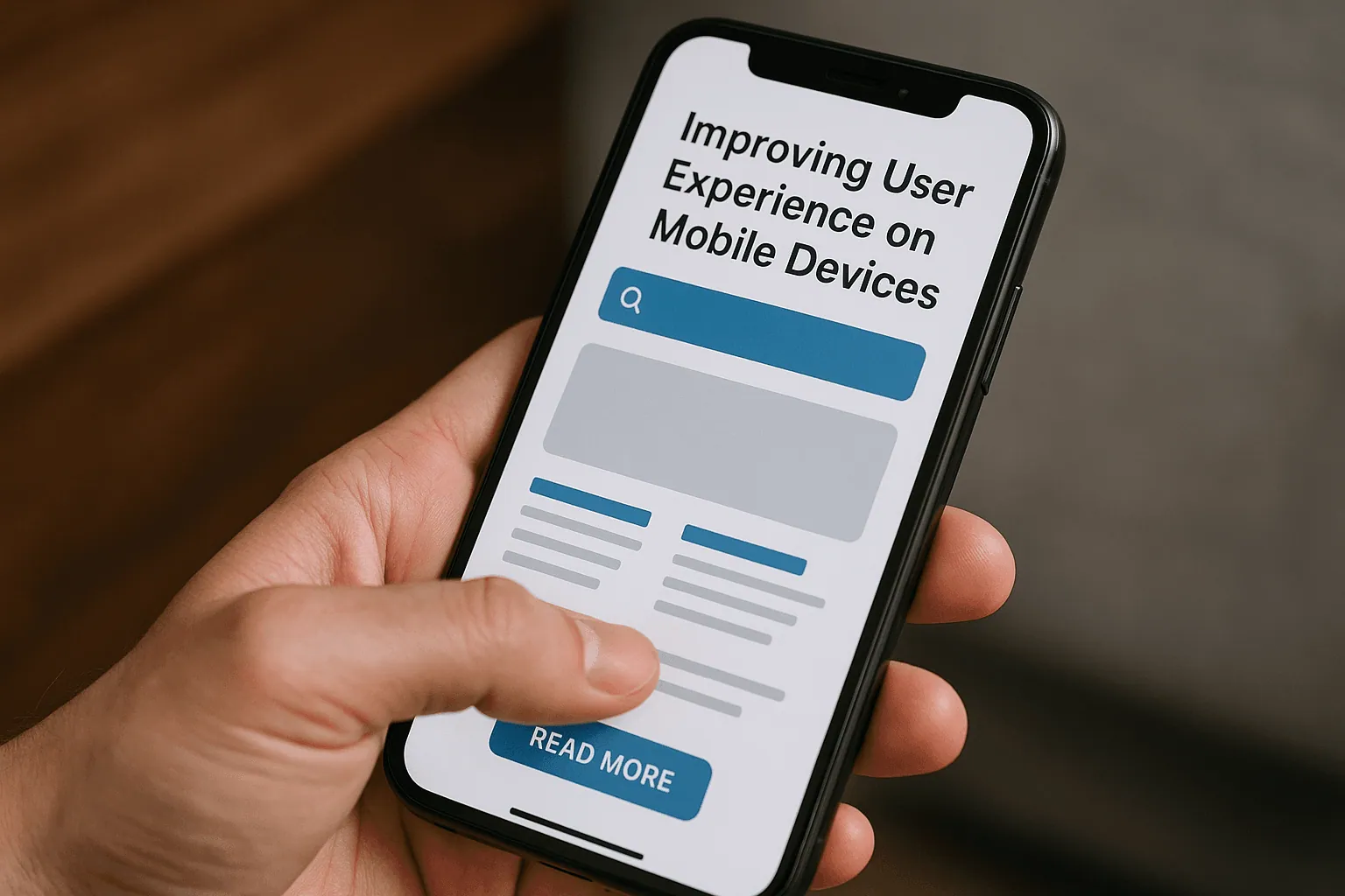 User Experience on Mobile Devices